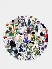 Стикерпак аниме "Hunter x hunter" №2, 50 шт, стикеры, наклейки, набор стиков, комплект