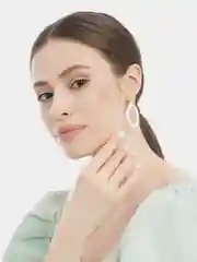 Серьги длинные "Бразилиа"