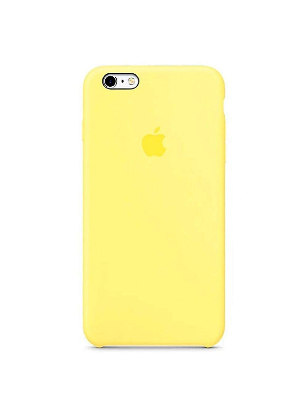 Лимонный чехол Apple Silicone Case для iPhone 6/6s