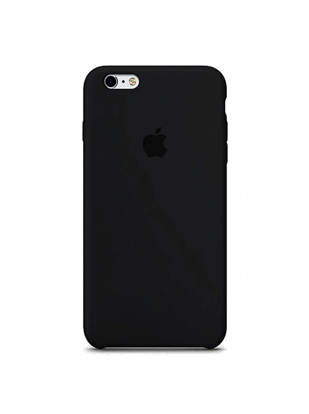 Черный чехол Apple Silicone Case для iPhone 6/6s