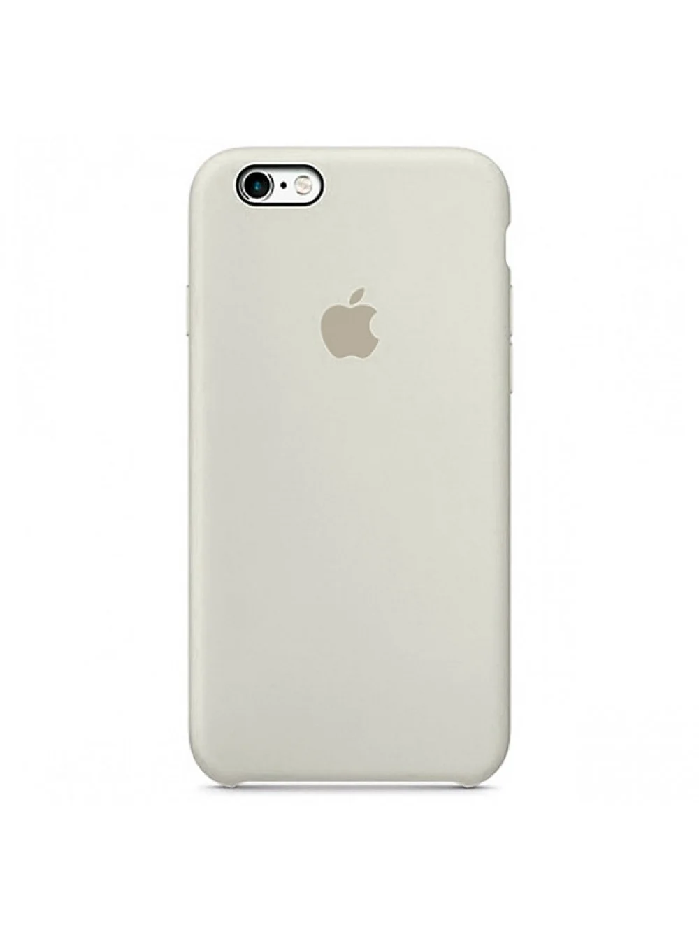 Серый меланж чехол Apple Silicone Case для iPhone 6/6s