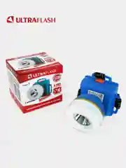 Фонарь налобный Ultraflash 923-TH (1+8 LED, 1.7Вт, 3 x AA)