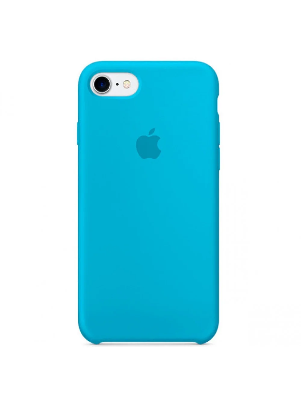 Голубой чехол Silicone Case для iPhone 7/8/SE 2020