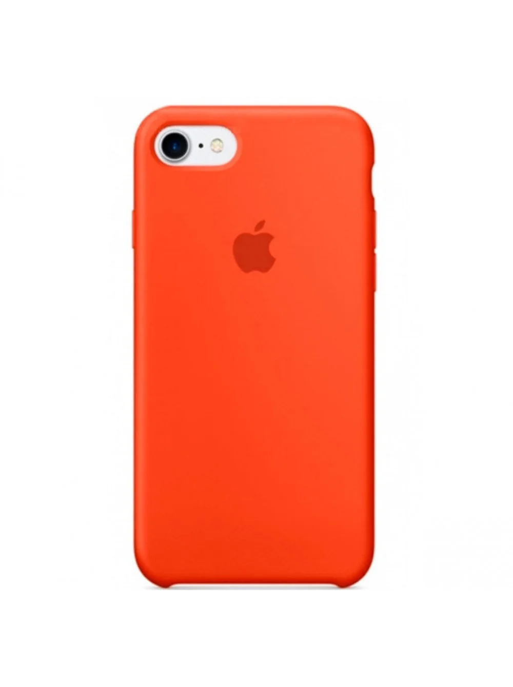 Оранжевый чехол Silicone Case для iPhone 7/8/SE 2020