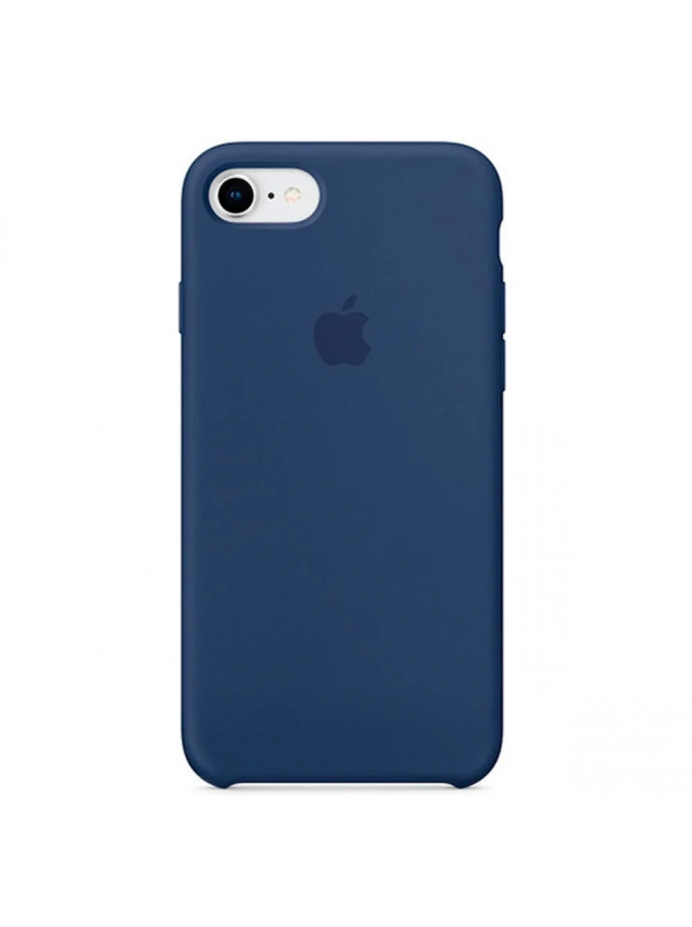 Темно-синий чехол Silicone Case для iPhone 7/8/SE 2020