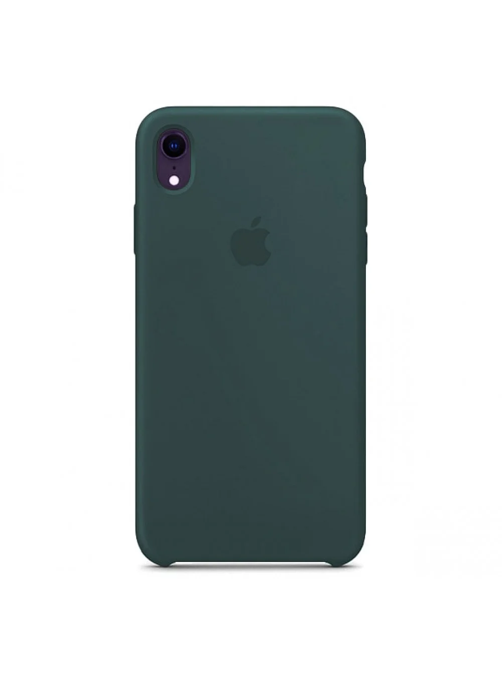 Серый чехол Apple Silicone Case для Iphone Xr