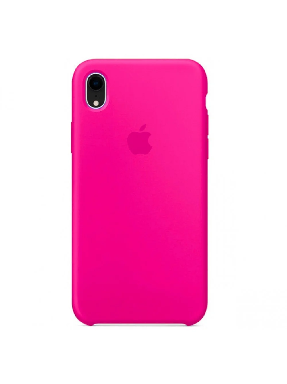 Фуксия чехол Apple Silicone Case для Iphone Xr