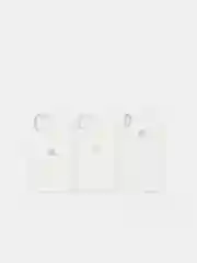 Белый чехол силиконовый iPhone 6, 6S, 7, 8, X, XS, XR, 11, 12 Soft Touch
