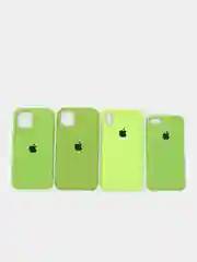 Лайм чехол силиконовый iPhone 6, 6S, 7, 8, X, XS, XR, 11, 12 Soft Touch