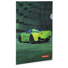 Папка-уголок SPORT CAR "Спорт машина" А4, 150 мкм, цветная печать