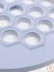 Желтый пельменница