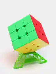 Красный кубик-головоломка 3х3, из матового цветного пластика