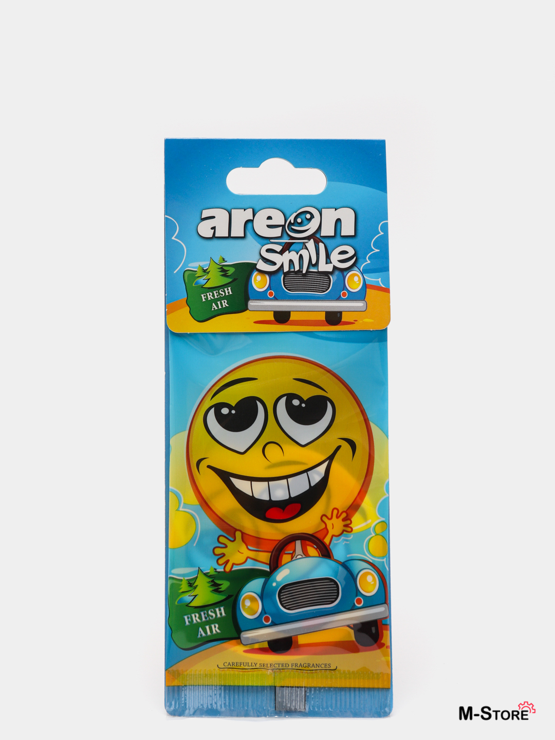 Ароматизатор воздуха для авто Areon Smile, подвесной купить по цене 74 ₽ в  интернет-магазине KazanExpress