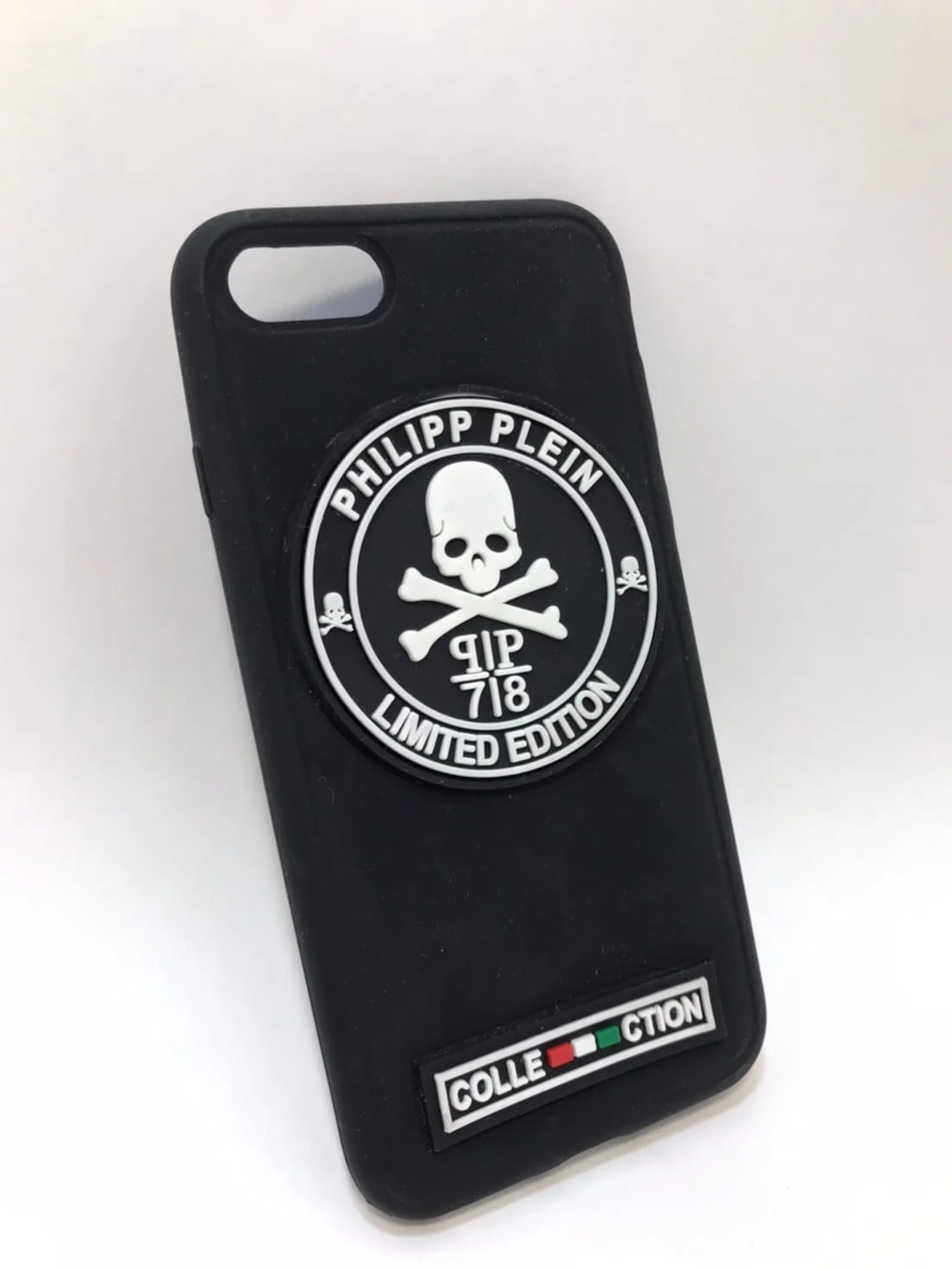 Угольный защитный силиконовый чехол для iPhone 7, 8