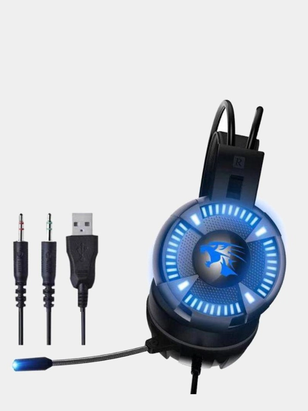Игровая гарнитура с микрофоном LED