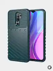 Зеленый ударопрочный чехол Xiaomi Redmi 9