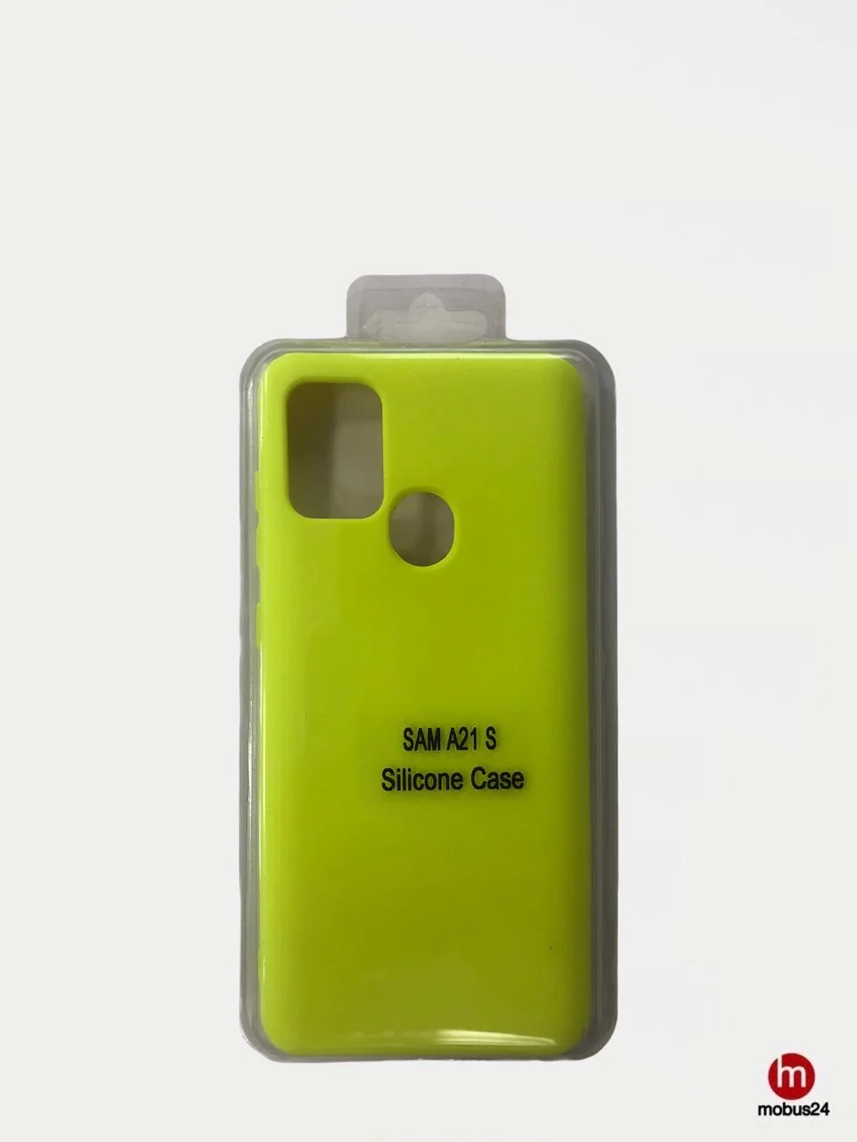 Лимонный чехол Siliconе Case для Samsung A21S самсунг A21S