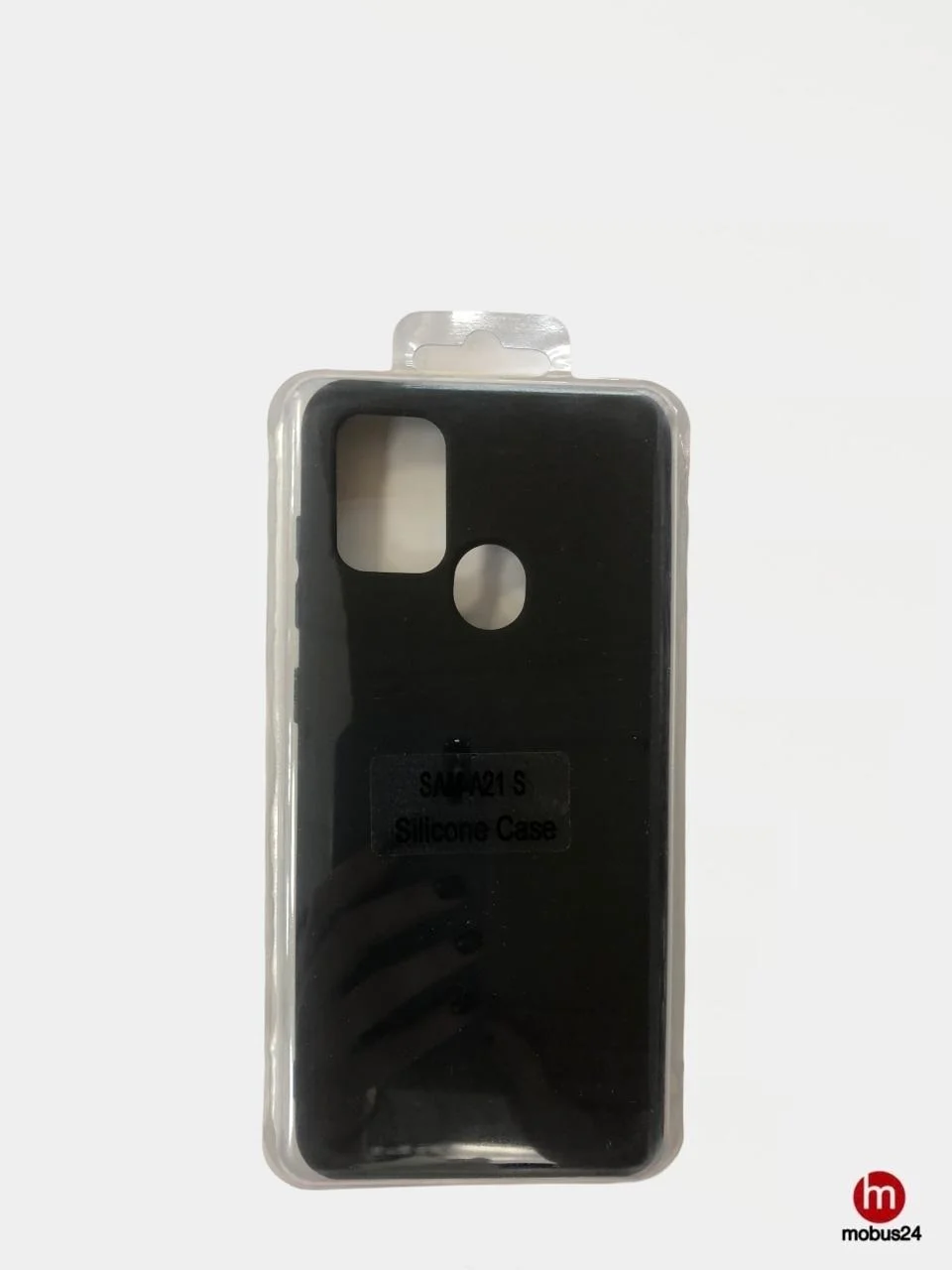 Черный чехол Siliconе Case для Samsung A21S самсунг A21S