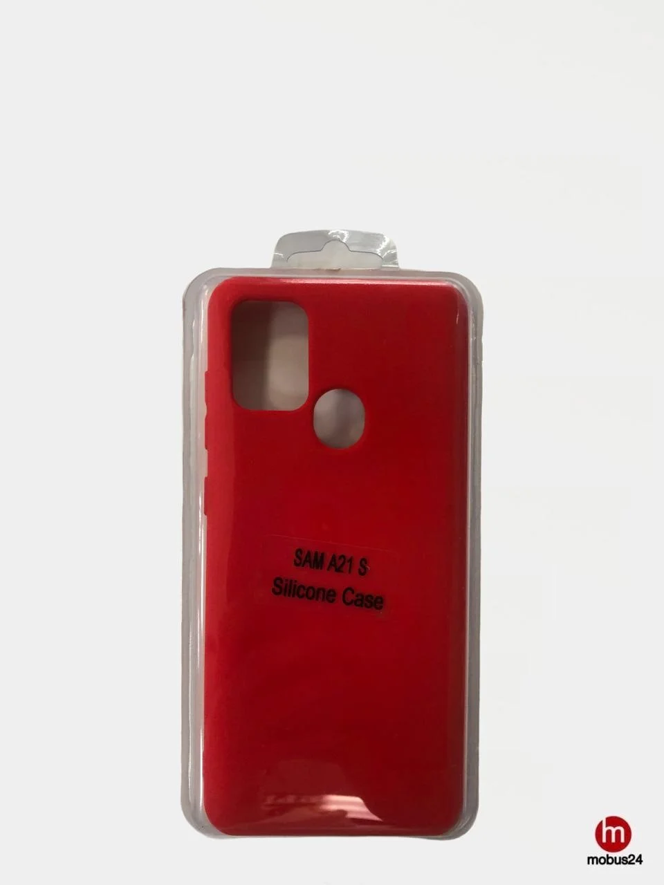 Красный чехол Siliconе Case для Samsung A21S самсунг A21S