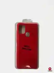 Красный чехол Siliconе Case для Samsung A21S самсунг A21S