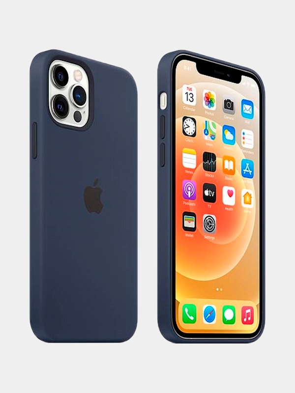 Чехол силиконовый для iPhone Silicone Case Max 12, 12 Pro, 12 Pro Max