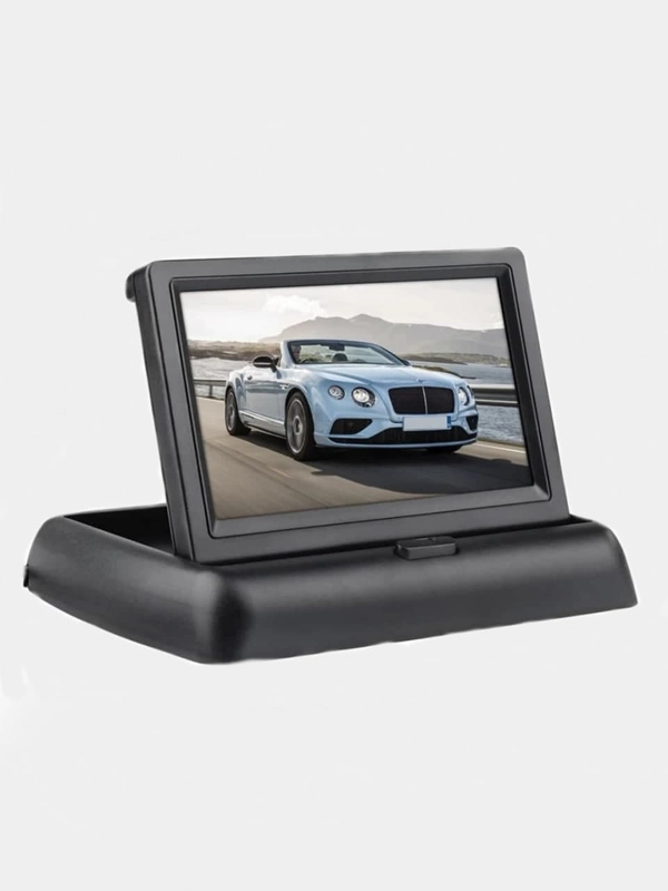 Автомобильный складной монитор - 4,3 дюйма HD