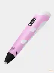 Розовый 3d ручка "3D Pen-2" с пластиком