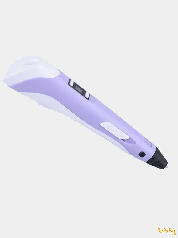Фиолетовый 3d ручка "3D Pen-2" с пластиком