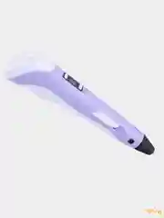 Фиолетовый 3d ручка "3D Pen-2" с пластиком
