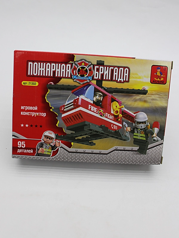 Конструктор "Пожарная бригада", 95 деталей