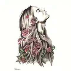 Временная татуировка 19*12 см / переводная татуировка / тату рукав / для тела /