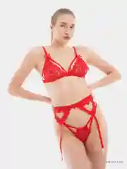 Кружевной комплект белья