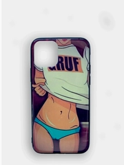 Чехол-накладка для телефона Apple iPhone 11 Pro "Девушка GRUF"
