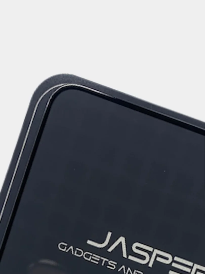 Фирменное защитное стекло на Samsung A51, тонкие рамки, Jasper