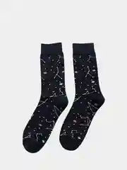 Зеленый носки высокие унисекс