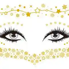 Серый переводные тату/ для лица/временные тату/ временные татуировки 15*10,5 см