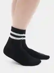 Черный носки хлопковые спортивные