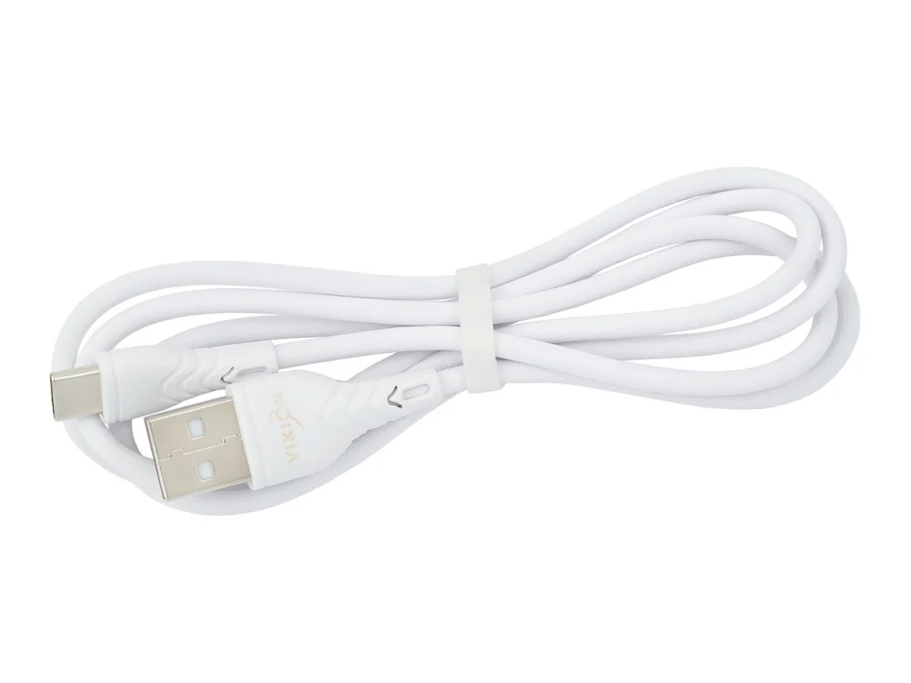 Кабель Vixion "J7c" USB - Type-C, белый, 1 м