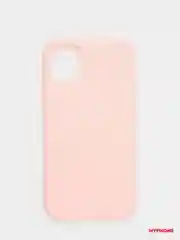Розовый чехол для iPhone 11 Pro Max, силиконовый, 14 цветов