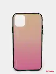 Розовый чехол для iPhone 11 Pro Max, из закалённого стекла, 7 цветов