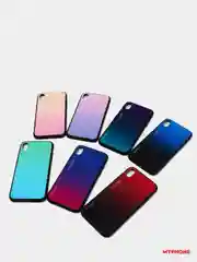 Чехол для iPhone XS Max, из закалённого стекла, 7 цветов
