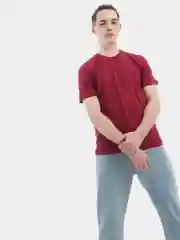 Мужская базовая футболка прямого кроя, хлопок