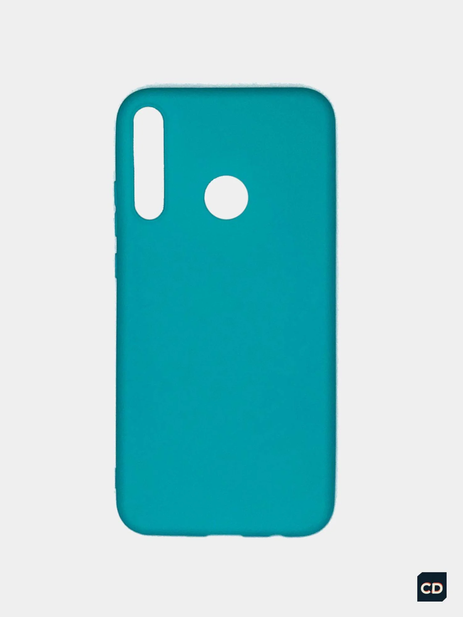 Бирюзовый чехол Huawei Honor 9C, P40 Lite E, Хонор 9С, П40 Лайт Е силиконовый, цветной, матовый