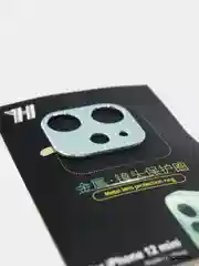 Мятный ободок для камеры iPhone 12 - ой серии металлический