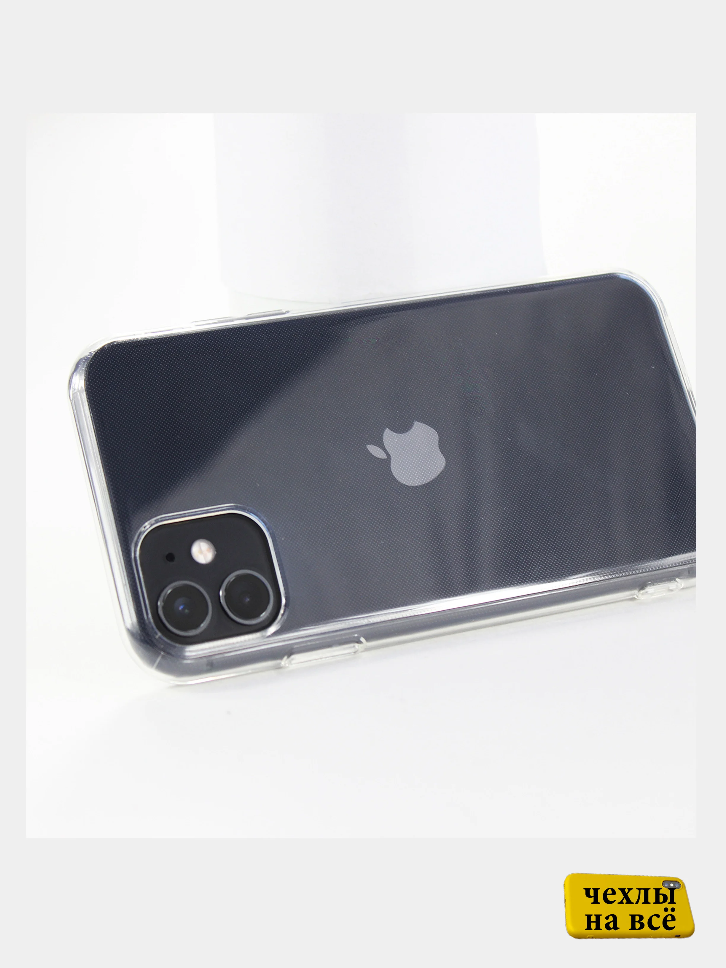 Прозрачный чехол для iphone, 7 цветов