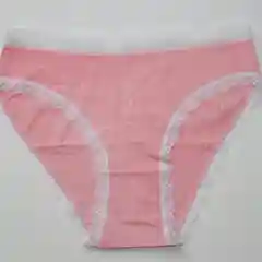 Розовый женские трусы хлопковые