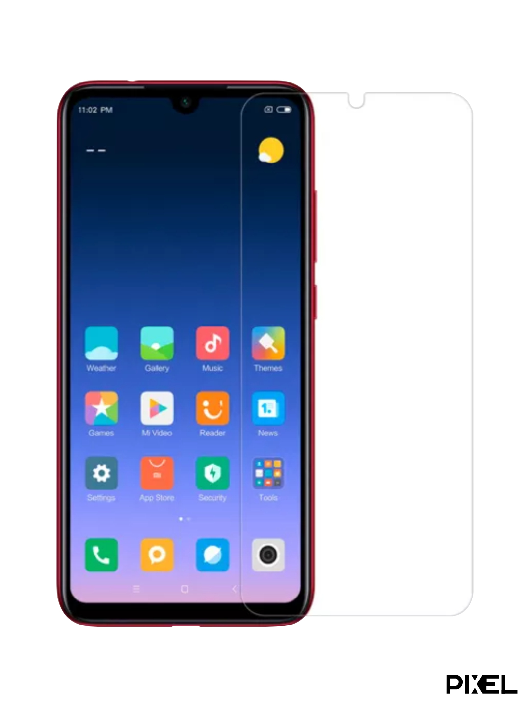 Защитное стекло для Xiaomi Redmi Note 7 / Redmi 7 (Прозрачное, без рамки)  купить по цене 45 ₽ в интернет-магазине KazanExpress