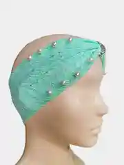 Бирюзовый повязка на голову