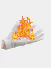 Фокус Огненные перчатки