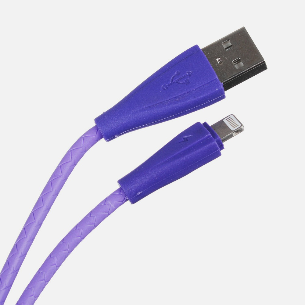 Кабель для зарядки FORZA Plus, IP usb lightning, 1м, 1A, покрытие TPE  купить по цене 99 ₽ в интернет-магазине KazanExpress